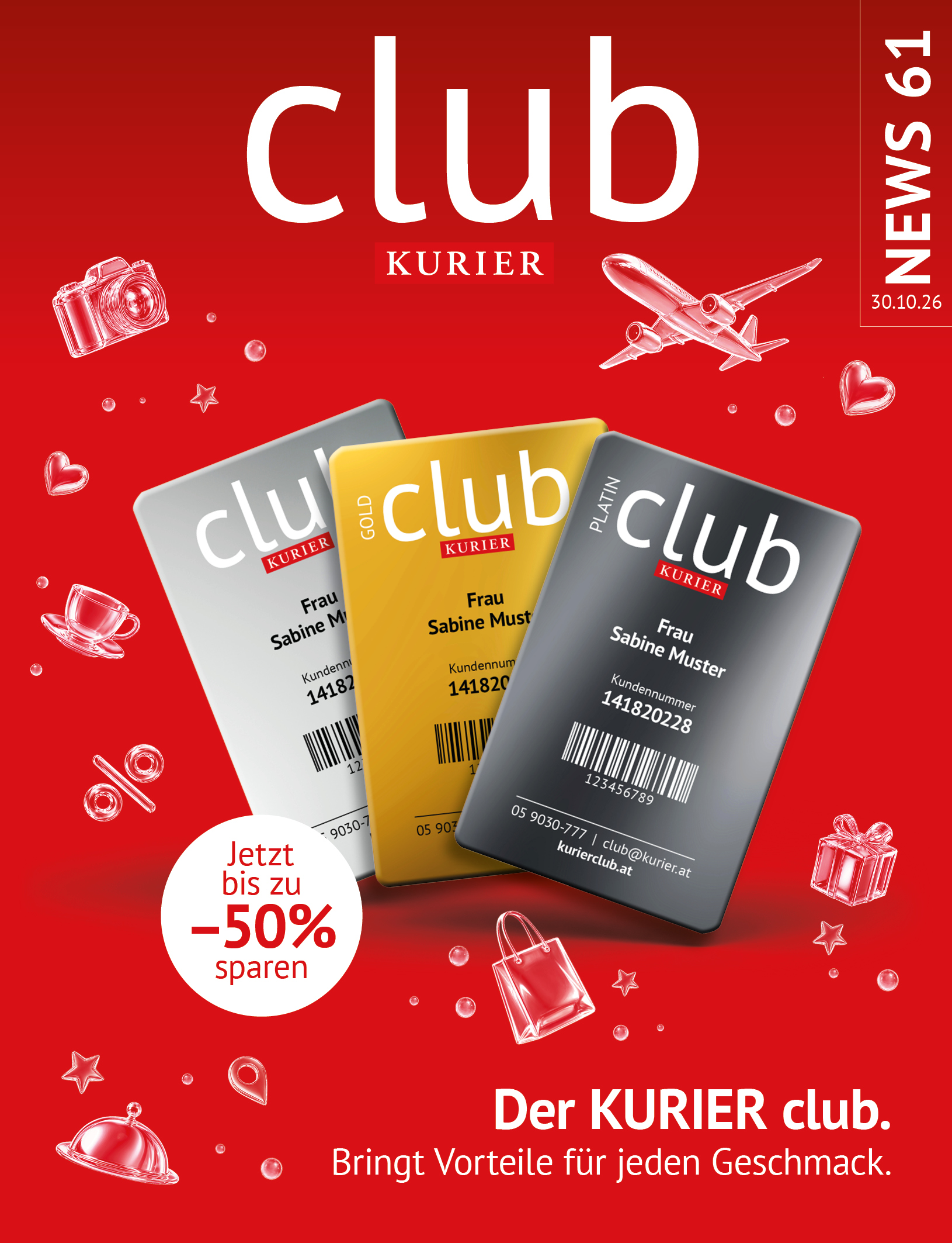Kurier Club Angebote